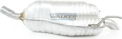 Produktbild von WALKER 23824 Endschalldämpfer für OPEL ZAFIRA B (A05) Auspuff