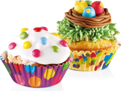 Produktbild von Muffin-Körbchen DELÍCIA ø 6 cm, 60 St., für Kinder
