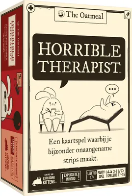 Produktbild von Asmodee Horrible Therapist, Kartenspiel, Party, 17 Jahr(e), 15 min