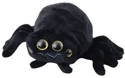 Produktbild von Plüsch Maskottchen Kuscheltier Insekt Spinne Schwarz 30cm