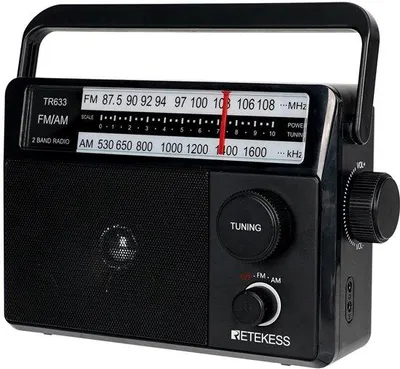 Zdjęcie produktu dla Przenośne radio, radio AM/FM