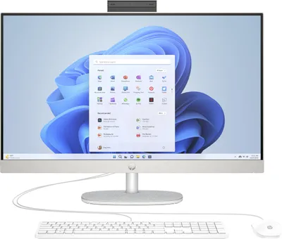 Produktbild von HP 27-cr0007ng All-in-One-PC 27" Full HD Ryzen 5 16 GB 512 GB SSD Weiß