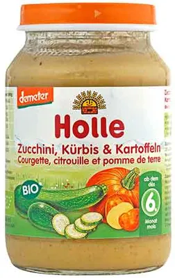 Produktbild von Holle baby food GmbH - Zucchini, Kürbis & Kartoffeln - 190g