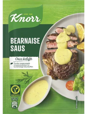 Produktbild von Knorr Bärlauch Sauce Béarnaise 19g – Würzige Kräutersauce für Fleisch & Gemüse