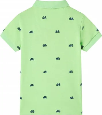 Produktbild von vidaXL Kinder-Poloshirt Neongrün 116