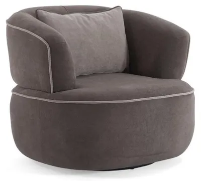 Immagine prodotto di Poltrona moderna imbottita grigia poltrona da salotto di design