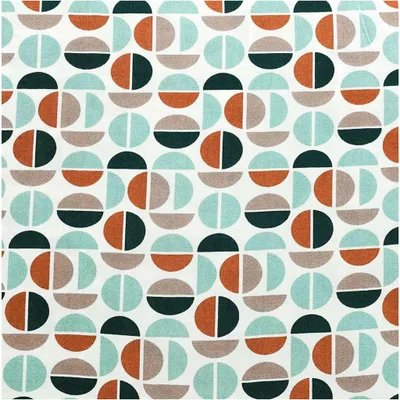 Stoff abstrakte Muster Motiv 5 mint