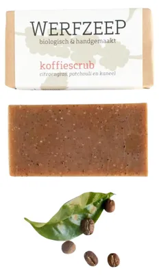 Productafbeelding van Werfzeep Koffiescrub 100 gram
