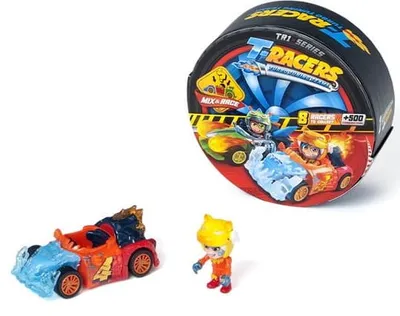 Immagine prodotto di T-Racers Turbo Wheel auto giocattolo con figura