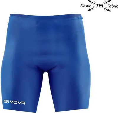 Produktbild von Givova Bermuda Skin Compression Tights Radlerhose XL blau