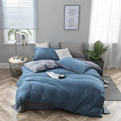 Obrázok produktu pre 4-dielna sada posteľnej bielizne z mikrovlákna 135 x 200 cm – bez záhybov a s zipsom