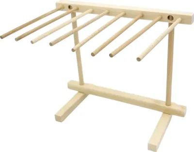 Produktbild von Kompakter Nudeltrockner - Holz - 8 Stäbe