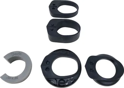 Produktbild von Deda Spacer-kit Für Vorbau Superbox Schwarz  Schwarz One Size