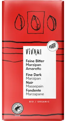 Zdjęcie produktu dla Vivani 285923, Czekolada czarna, 100 g, 2116 kJ, 508 kcal, 28,9 g, 47,4 g