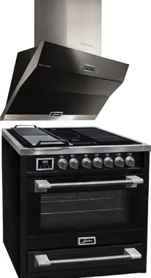 Produktbild von Kaiser HC 93691 IS Elektro Standherd 90 cm + Dunstabzugshaube AT 9317 90 cm