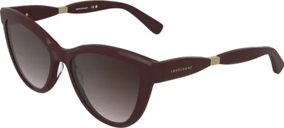 Produktbild von Longchamp LO804S Burgundy 54/17/140 Damen Sonnenbrillen