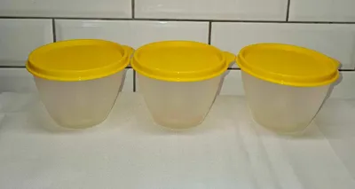 Produktbild von Tupperware Classic Aufbewahrungsbehälter 3 x 400 ml Kühlschrankgeeignet