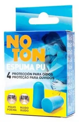 Obrázok produktu pre Penové zátky do uší Noton 4 kusy