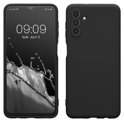 Produktbild von kwmobile Handyhülle für Samsung Galaxy A04s Hülle - TPU Case - Kabelloses Laden - Schutzhülle Cover in Schwarz