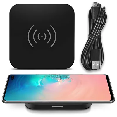 Produktbild von QI Wireless Ladestation für Samsung Galaxy S10 Plus Kabellos Charger Ladegerät