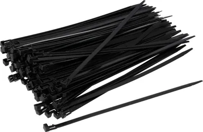 Produktbild von Set: 100x Kabelbinder wieder lösbar 7,5 x 280mm schwarz