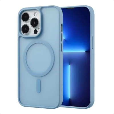 Zdjęcie produktu dla imoshion Color Guard Backcover z MagSafe dla Apple iPhone 13 Pro - jasnoniebieski