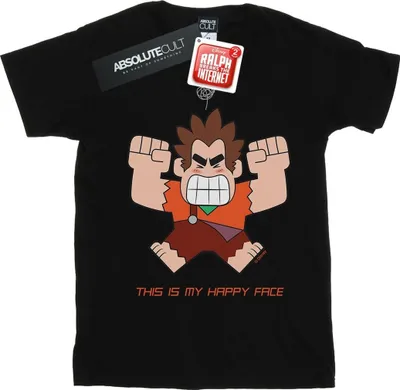 Produktbild von Disney - "Wreck It Ralph" T-Shirt für Herren BI49068 (S) (Schwarz)
