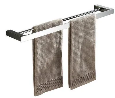 Produktbild von Edelstahl-Doppeltoilette 40cm, Wandmontage, gepolijst