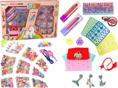 Produktbild von Leantoys Buntes Make-up- und Schmuckset
