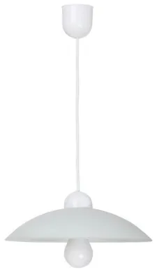Produktbild von Rabalux 4615 Pendelleuchte 1 Spot Cupola range, E27, weiß, rund, Standard, ø325mm