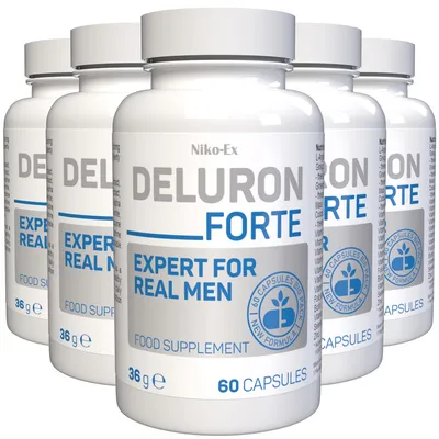 Obrázek produktu pro Deluron Forte 300 kapslí - balení po 5 kusech