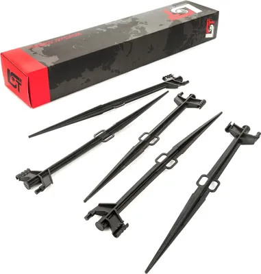 Produktbild von 5x Erdspieß Leitungshalter Bewässerungssystem Bodenhaken 7mm Schlauch