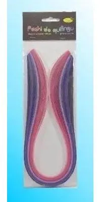 Immagine prodotto di Strisce per quilling 3 mm x 50 cm, rosa, 100 pezzi - Galeria Hobby