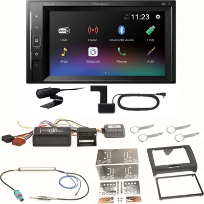 Produktbild von Pioneer DMH-A240DAB Digitalradio Bluetooth Einbauset für Audi TT 8J