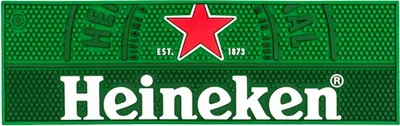 Produktbild von Heineken - Biermatte Gummi Original (60cm x 17cm)