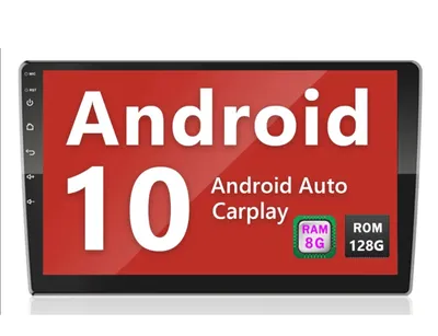 Obrázek produktu pro PODOFO 10" Autorádio Univerzální, Wifi Gps Usb , Android Rádio S Gps Navigací, Handsfree Bluetooth, Usb, 10 palců autorádio