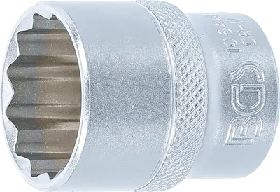 Imagen del producto de BGS 10644: Llave de vaso de 12 caras, 12,5 (1/2"), 24 mm