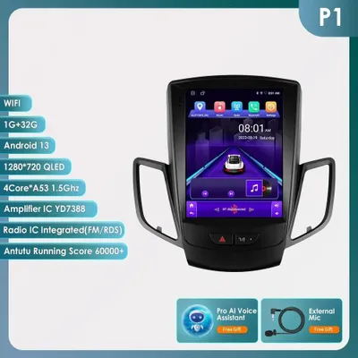Immagine prodotto di Autoradio Android 14 2DIN - Lettore multimediale - Sistema di navigazione - Sistema CarPlay - Autoradio touchscreen