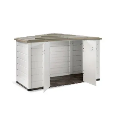 Image de Coffre à vélos et coffre de jardin Resin Evo 200, 212x88x133h cm, sol inclus de Ezooza