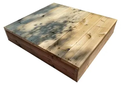 Produktbild von Verstellbare Holzstufe für Gartentreppen