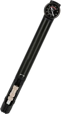 Productafbeelding van Minipomp met drukmeter en verlengslang - Presta en Schrader