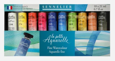 Produktbild von Sennelier Aquarellfarbe - Set La Petite Aquarelle 10x21ml N131684.00