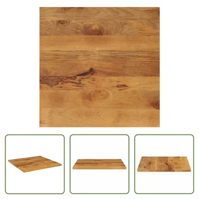 Obrázek produktu pro The Living Store Stolová deska 80x80x3,8 cm čtvercová z masivního mangového dřeva