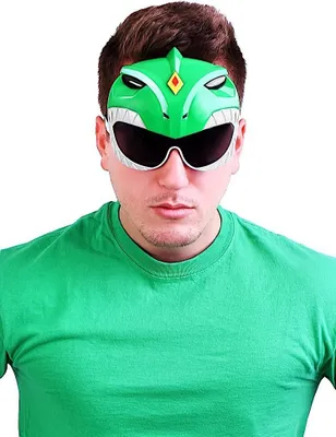 Produktbild von Power Ranger grün Partybrille