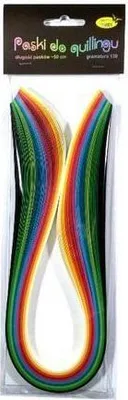 Obrázek produktu pro Quillingové proužky 10mmx50cm barva 100ks