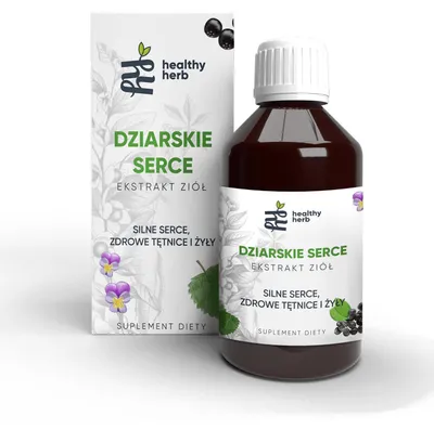 Zdjęcie produktu dla DZIARSKIE SERCE - Zioła na serce