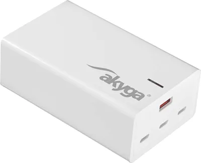 Immagine prodotto di Caricatore USB AK-CH-25 USB-A + 3x USB-C PD 5-28V / max. 5A 140W Quick Charge 3.0 GaN