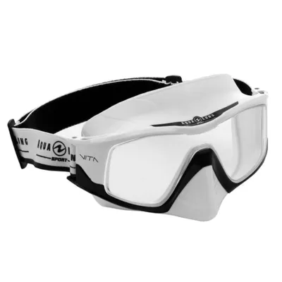Produktbild von Aqua Sphere Vita Schnorchelmaske Unisex weiß schwarz