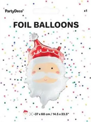 Immagine prodotto di PARTYDECO Palloncini in foil Santa mix, 50x70cm 33914