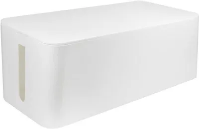 Produktbild von Famanu Kabelbox Kabelaufbewahrung - Weiß, 407 mm